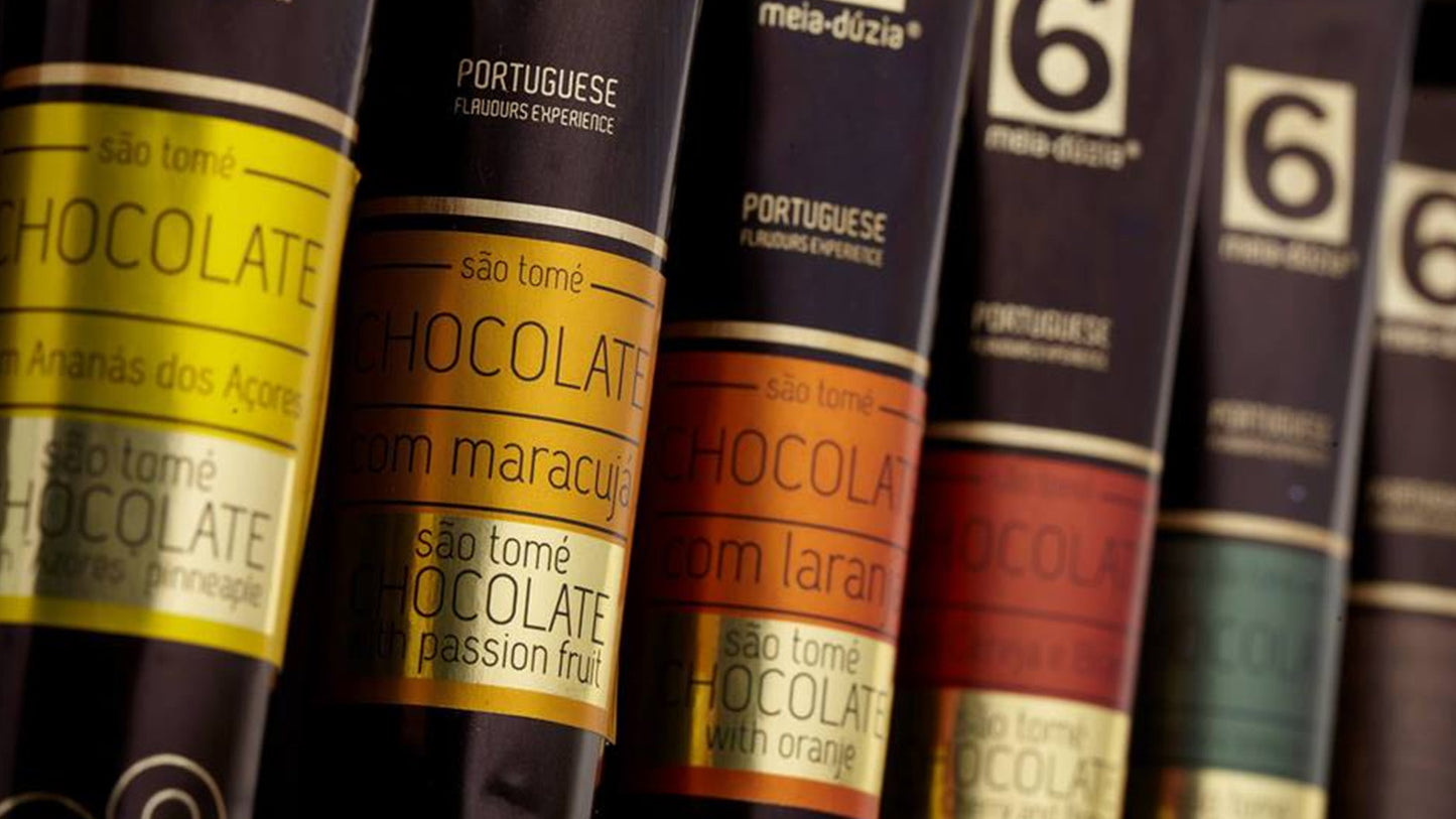 Experiências de Sabores de Chocolate São Tomé Com fruta