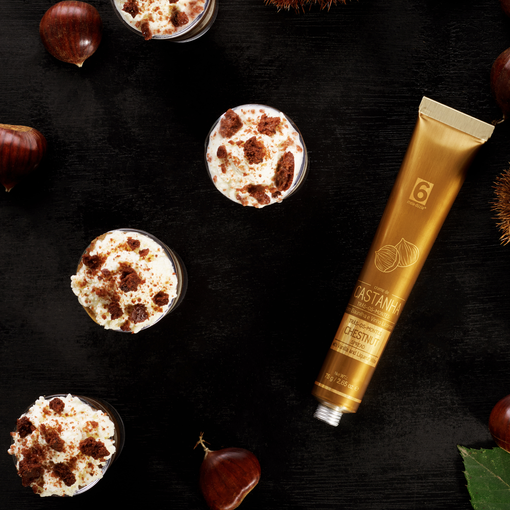 
                  
                    Crema de Castañas con Vainilla y Vino Licoroso
                  
                