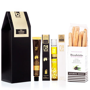 
                  
                    Caja Experiencia n. 1 - Aceite de Oliva + Pasta de Oliva + Galletas | Edición Navideña
                  
                