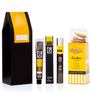 
                  
                    Caja Experiencia n. 3 - Mermelada + Té + Galletas Saladas | Edición Navideña
                  
                