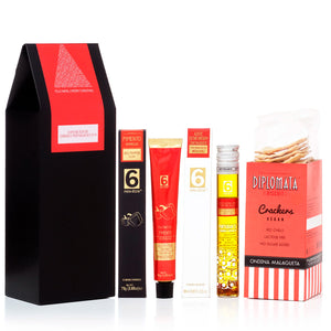 
                  
                    Caja Experiencia n. 7 - Aceite de Oliva + Chutney + Galletas Saladas | Edición Navideña
                  
                