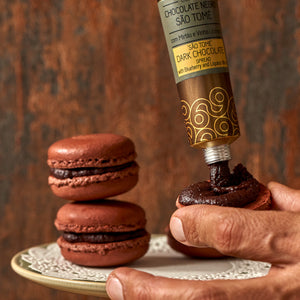 
                  
                    Crema de Chocolate Negro de São Tomé con Arándano y Vino Licoroso
                  
                