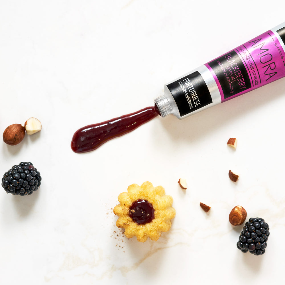 
                  
                    Mermelada Extra de Mora con Avellana y Nuez Moscada
                  
                