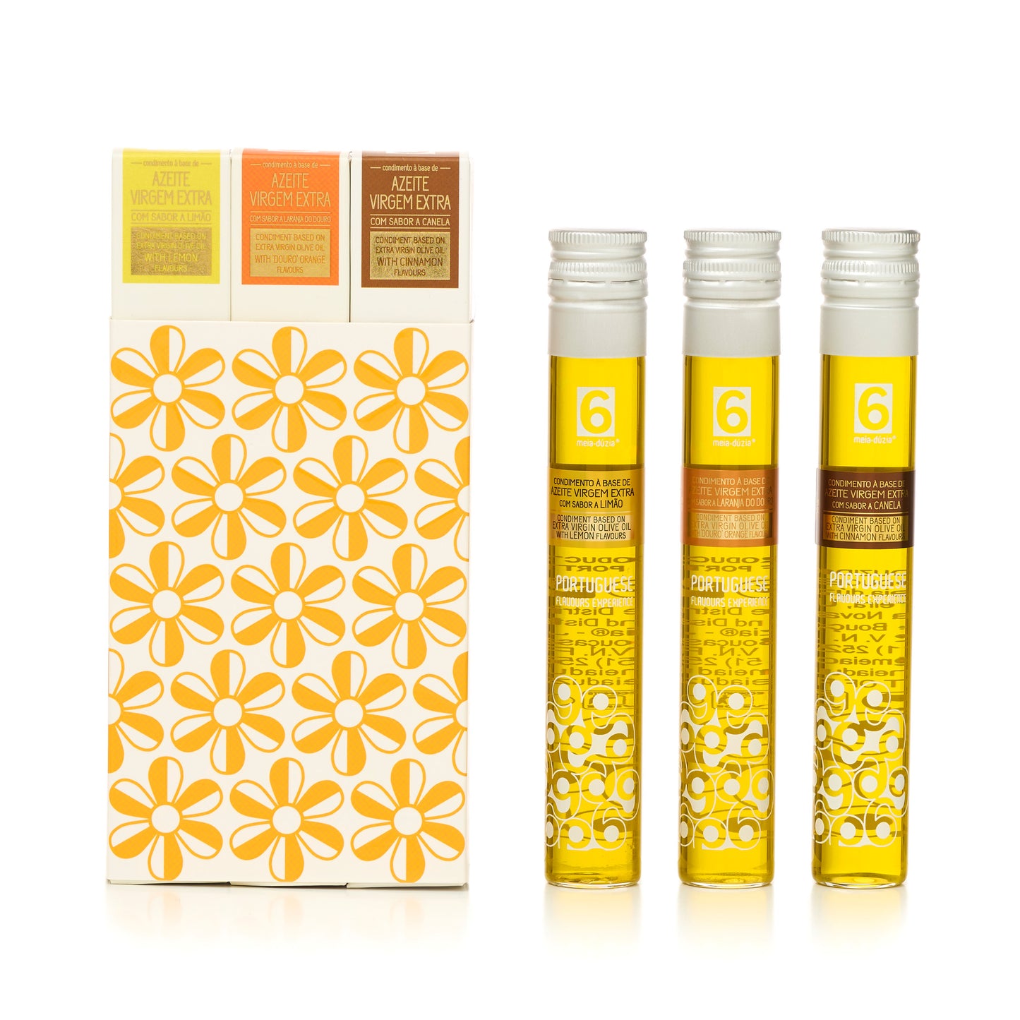 PACK 3 Condimentos à Base de Azeite - Azeite Português Aromatizado - Lembrança de Portugal meia.dúzia®