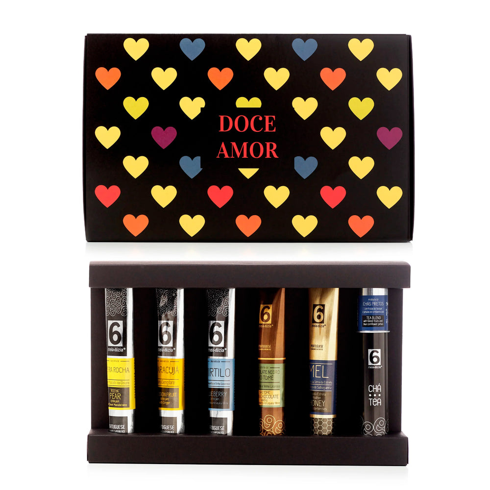 PACK 6 Doce Amor | Presente Dia dos Namorados | Sabores Portugueses