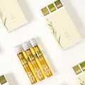 PACK3 Aceites de oliva en caja olivo - Recuerdo de boda personalizado