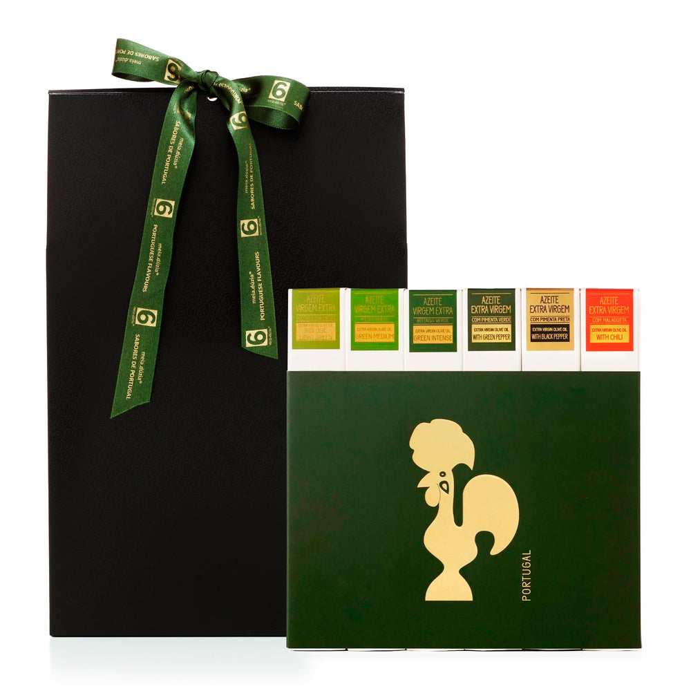 PACK 6 Azeites de Portugal - Galo de Barcelos - Presente Típico de Natal