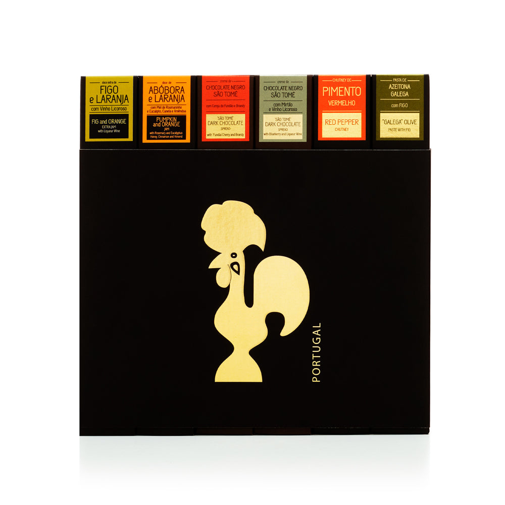 PACK 6 Sabores - Galo de Barcelos - Presente de Portugal