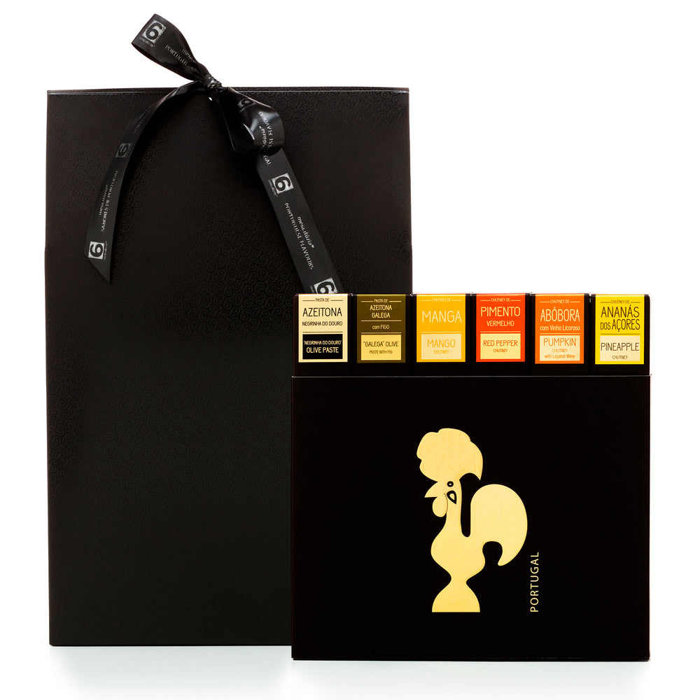 PACK 6 Sabores Salgados - Galo de Barcelos - Prenda de Natal