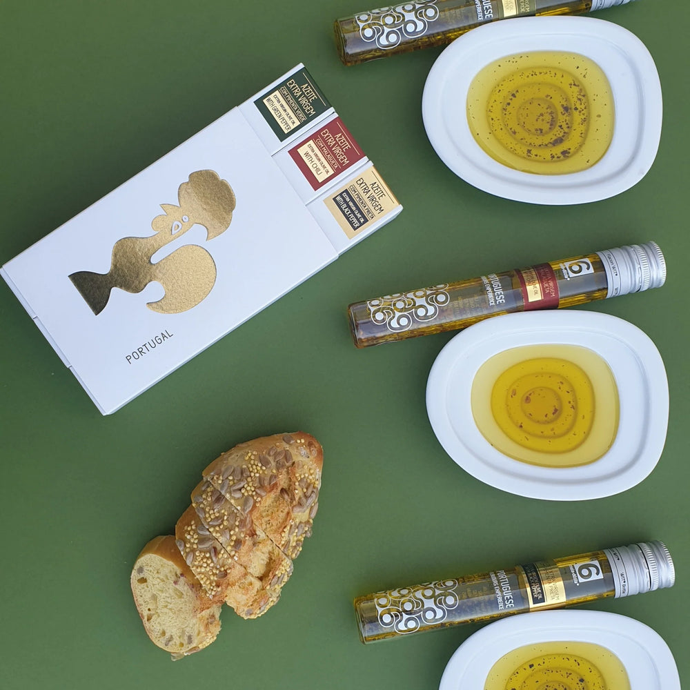 
                  
                    Box Experiência Vegan: PACK3 Azeites + Doce + Chutney + Chá | Edição Páscoa
                  
                